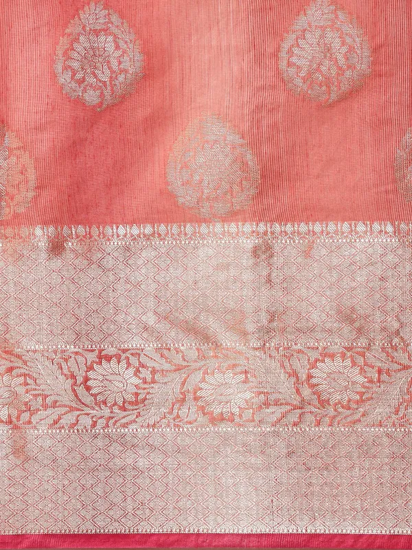 Red_Matka_Silk/Silk_Blend_Banarasi_Sarees_For_Women