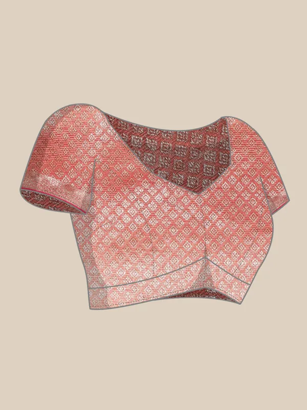 Red_Matka_Silk/Silk_Blend_Banarasi_Sarees_For_Women