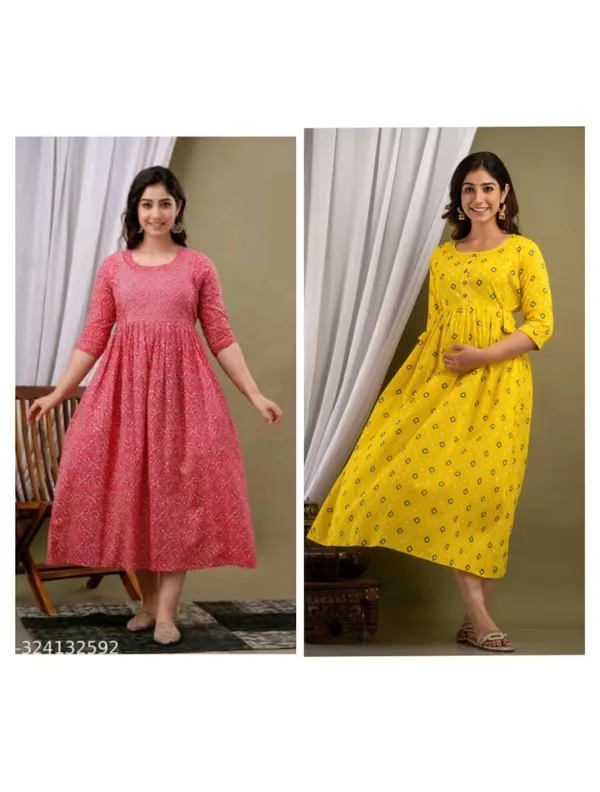Delicious_Cotton_Printed_Maternity_And_Feeding_Kurti_Combo_Of_2