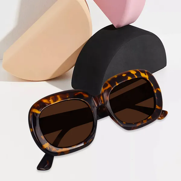 Demi_Brown_Oversized_Square_UV/UB_Protected_Sunglasses_-_For_Women_(3364DA)