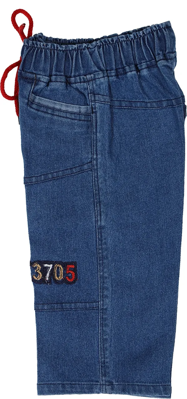 Medium_Blue_Three_Fourth_For_Boys-Pack_Of_1