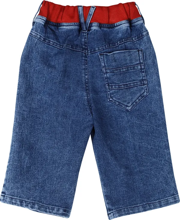 Red_Rib_Towel_Blue_Three_Fourth_For_Boys-Pack_Of_1