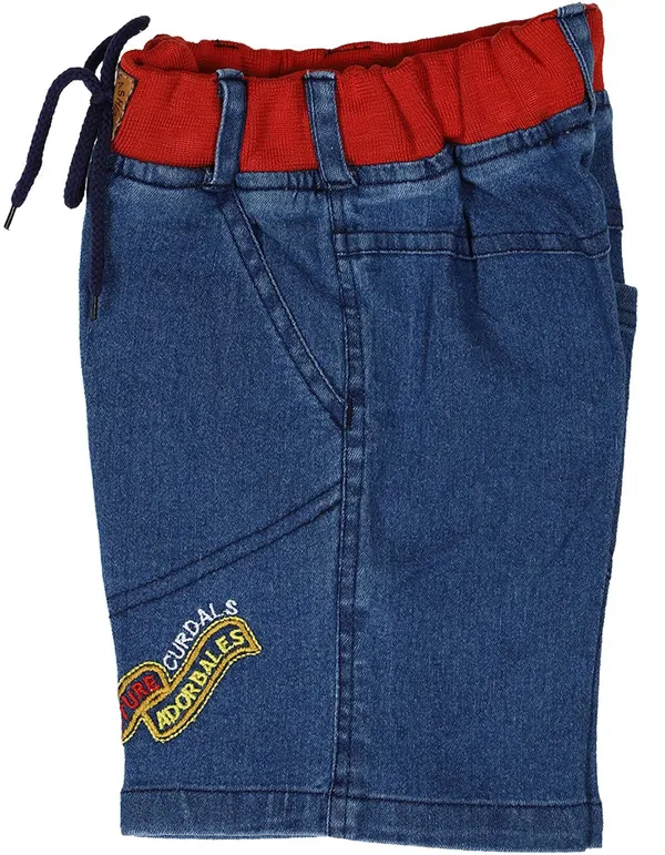 Blue_Short_For_Boys_Casual_Solid_Denim-Pack_Of_1