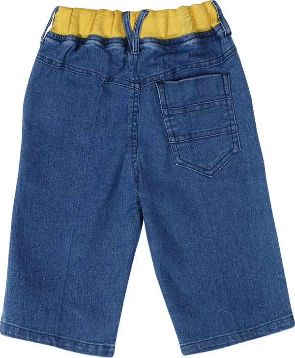 Yellow_Rib_Medium_Three_Fourth_For_Boys-Pack_Of_1