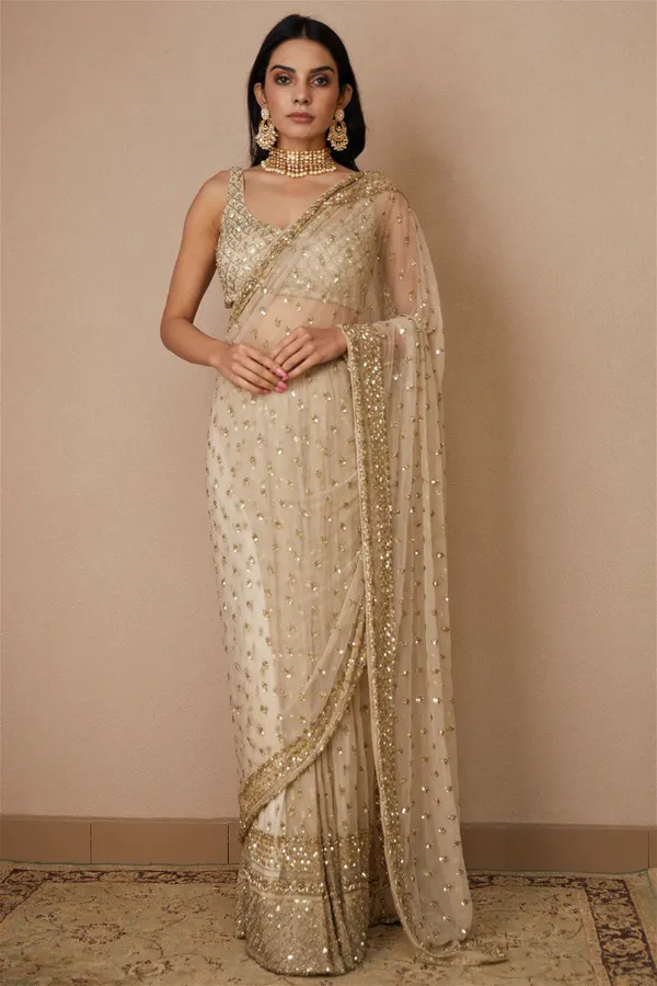 Designer_Soft_Net_Saree_with_Bollywood_Thread_Sequins_embellished_work
