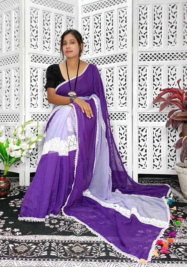 Violet_Designer_Mul_Cotton_Handloom_Saree