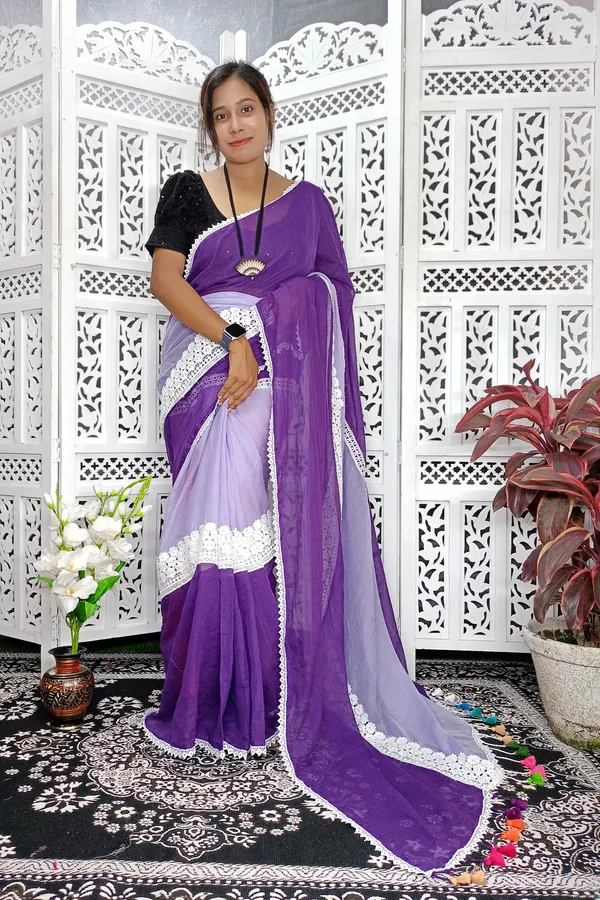 Violet_Designer_Mul_Cotton_Handloom_Saree