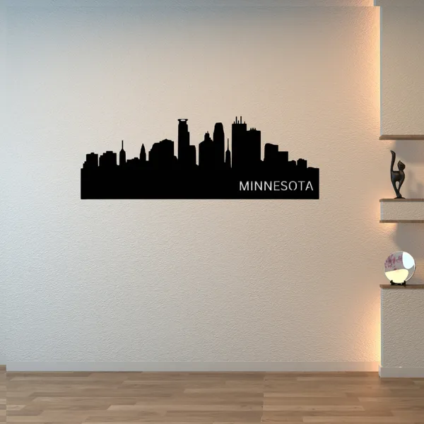 Wooden_Wall_Art_for_Home_Decoration__|_Minnesota_Skyline__|_Black