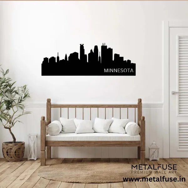 Wooden_Wall_Art_for_Home_Decoration__|_Minnesota_Skyline__|_Black