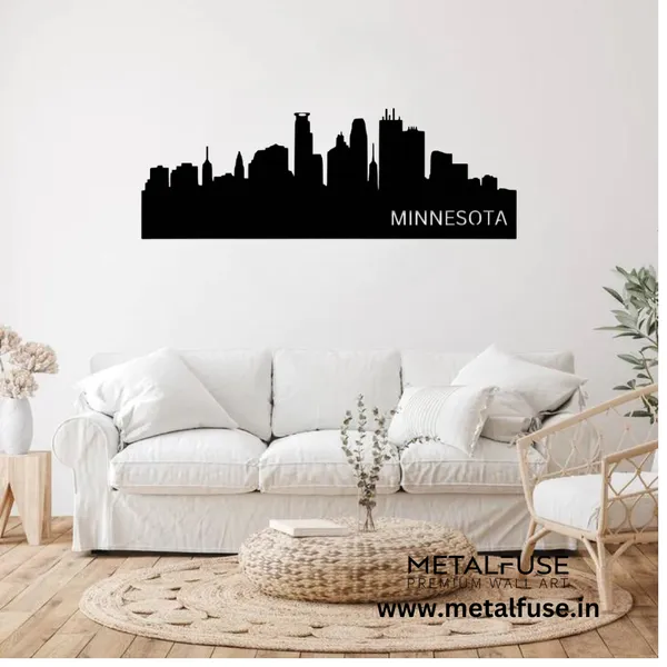 Wooden_Wall_Art_for_Home_Decoration__|_Minnesota_Skyline__|_Black