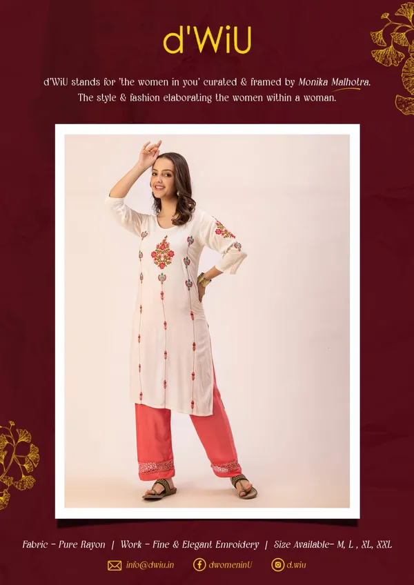 Off_White_Rayon_Slub_Women_Kurta,_Allover_Floral_Emroidery_&_Mirror_Work