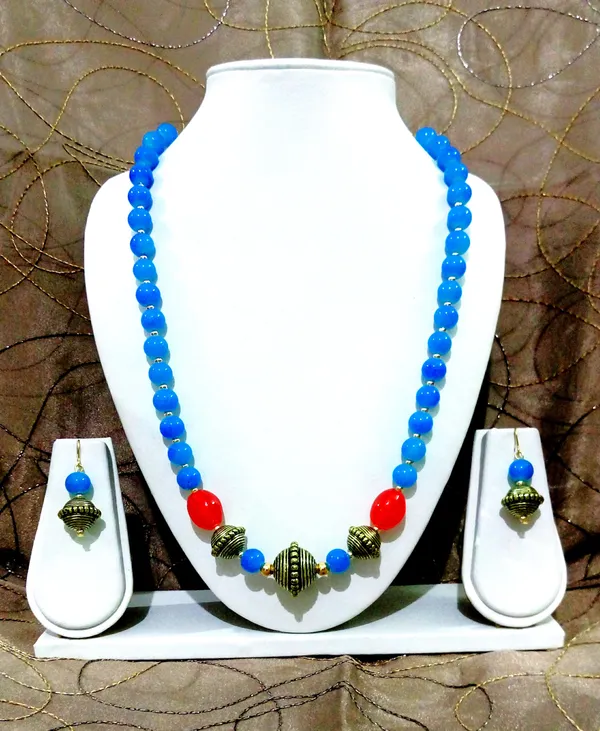 Shimmering_Glittering_Blue_Pearl_Jewellery_Sets_For_Women