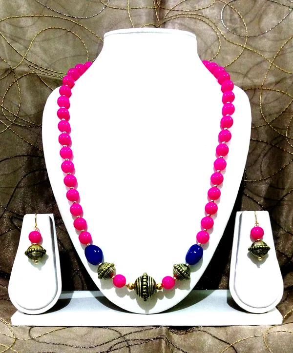 Shimmering_Glittering_Pink_Pearl_Jewellery_Sets_For_Women