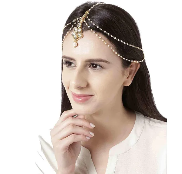 Fancy_Multi_Layer_Alloy_Women'S_Maangtikkas
