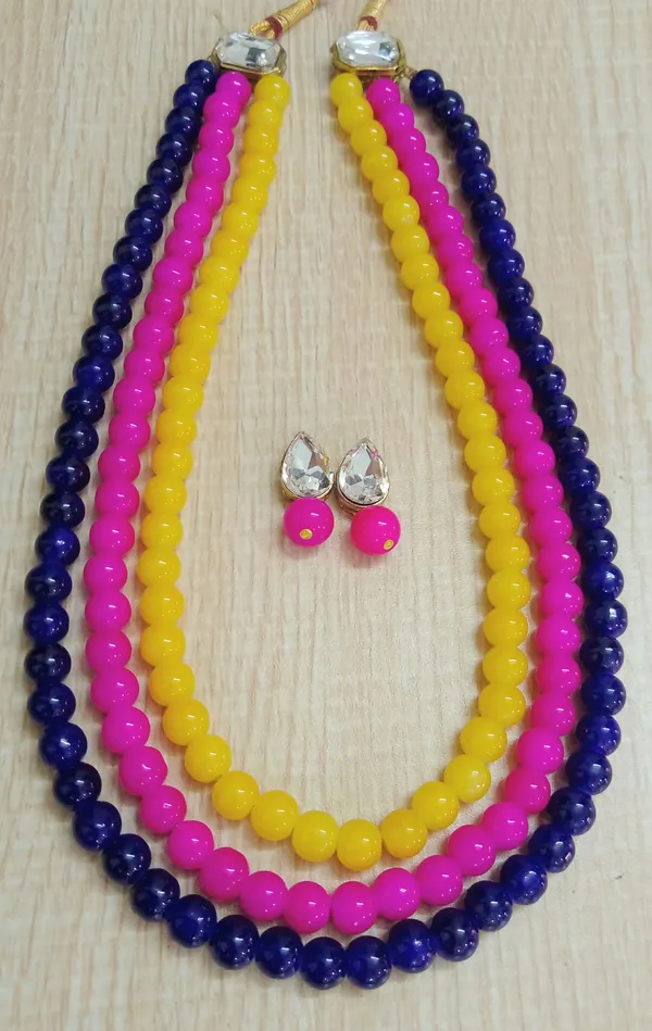 Three_Layer_Multicolor_Necklace_Set