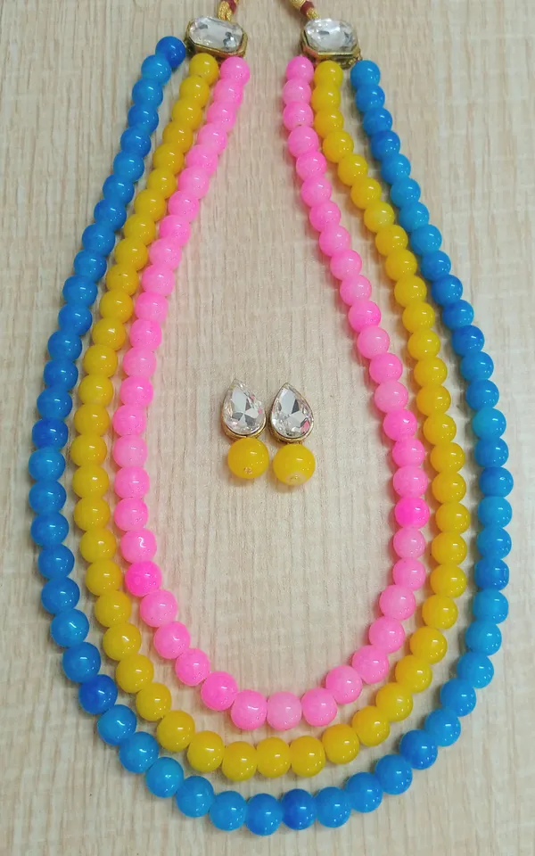 Three_Layer_Multicolor_Necklace_Set