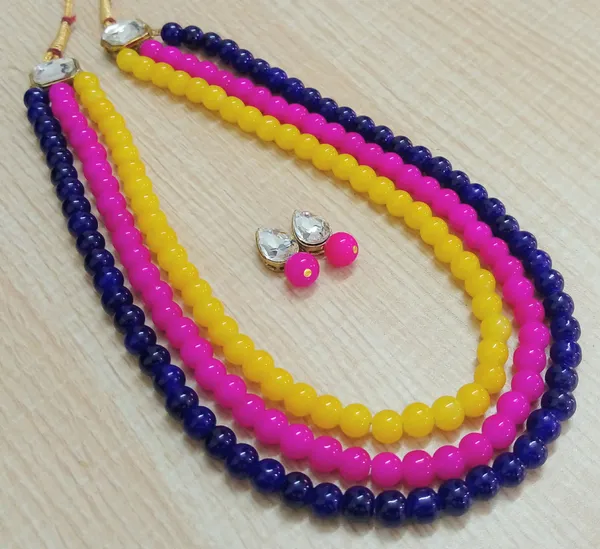 Three_Layer_Multicolor_Necklace_Set