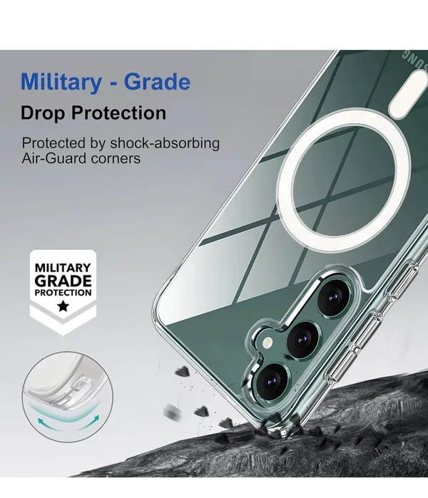 Phone___(Mobile_Cover)__for_Samsung_Galaxy_S22_|_Transparent_MagSafe_Scratch-Resistant_Case