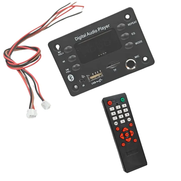 Digital_Audio_Player_Bluetooth_MP3_Card_with_Amplifier_Module_FM_Kit_with_Mic_Support_and_IR_Remote_for_Amplifier_Boards_and_Home_Theatre_Amplifier_Board_Kit
