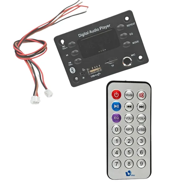 Digital_Audio_Player_Bluetooth_MP3_Card_with_Amplifier_Module_FM_Kit_with_Mic_Support_and_IR_Remote_for_Amplifier_Boards_and_Home_Theatre_Amplifier_Board_Kit