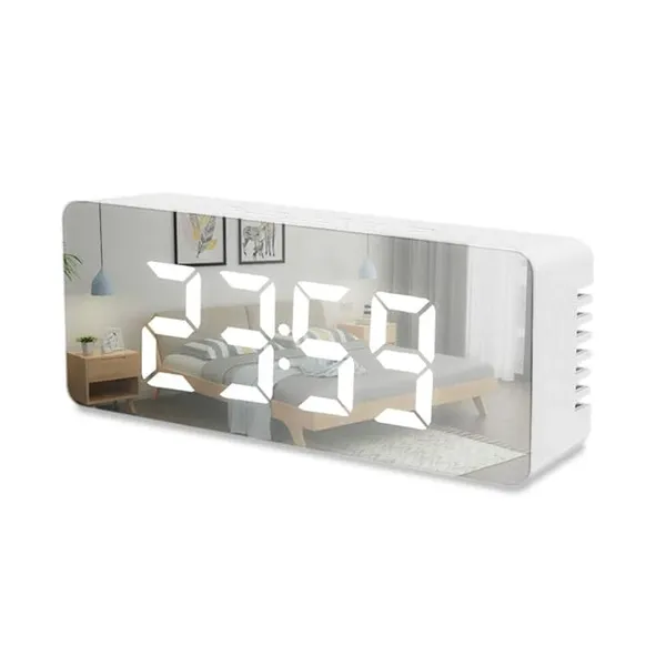 Set_of_2_Digital_Table_Mirror_Alarm_Clock,__Modern_Smart_Back_Light,_With_Sensor_Date_And_Temperature_For_Office,_Home_And_Bedroom_|Alarm_Clock_For_Heavy_Sleeper_(White)_-_14_Cm