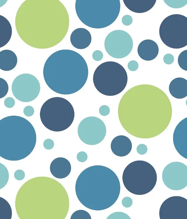 100%_Cotton_120_TC_Polka_Dot_Bedsheet_for_Double_Bed_with_2_Pillow_Covers_-_(222_x_254_cm)_Blue_and_Green