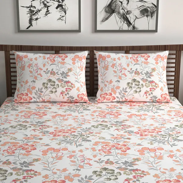 100%_Cotton_Double_Bedsheets_with_2_Pillow_Covers_Lilac_Birch_Bed_Sheet_for_Double_Bed_(222_x_254_cm)