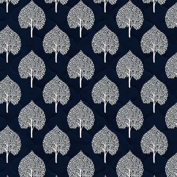 Microfibre_All_Weather_Lightweight_120_GSM_Printed_Reversible_Single_Bed_Quilt_Comforter_Blanket_-_Dark_Sapphire