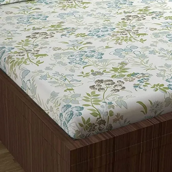 Pure_Cotton_Double_Bedsheets_with_2_Pillow_Covers_Lily_Birch_Double_Bed_Sheet_-_Green_Banana