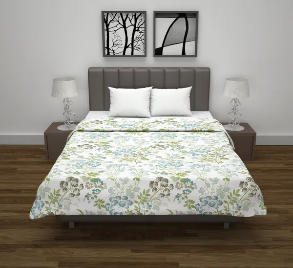 100%_Cotton_120_TC_Lily_Birch_Print_Reversible_Double_Dohar_AC_Blanket,_Lightweight_Bed_Blanket_-_(205_X_220_cm)