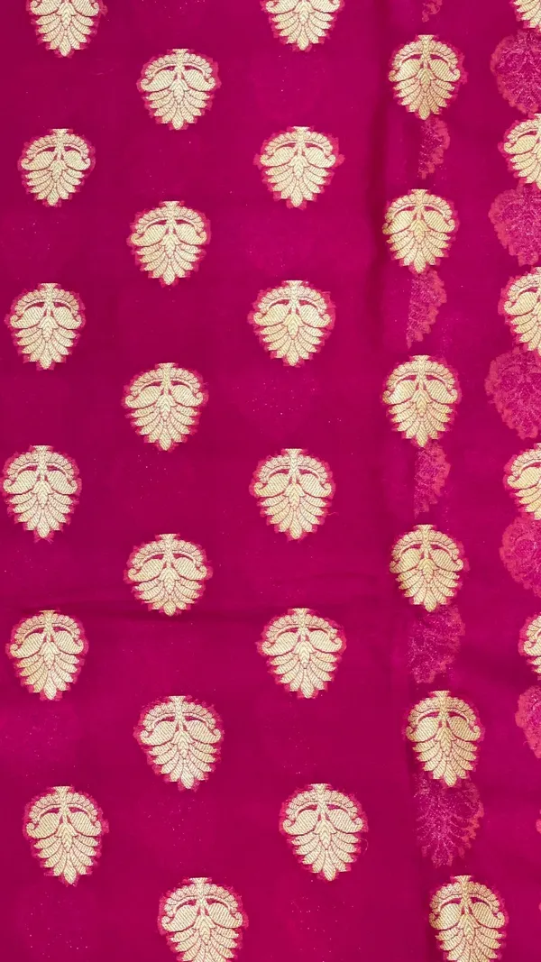 Humairah_Presents_Pure_Handloom_Magenta_Chiffon_Floral_Zari_Booti_with_Floral_Mina_Boota_Skirt_Zari_Border_and_Paisley_Zari_Jaal_Pallu_with_Magenta_Blouse