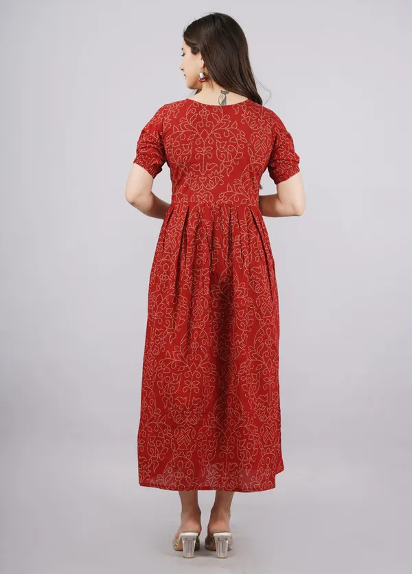 Women_Maxi_Red_Dress