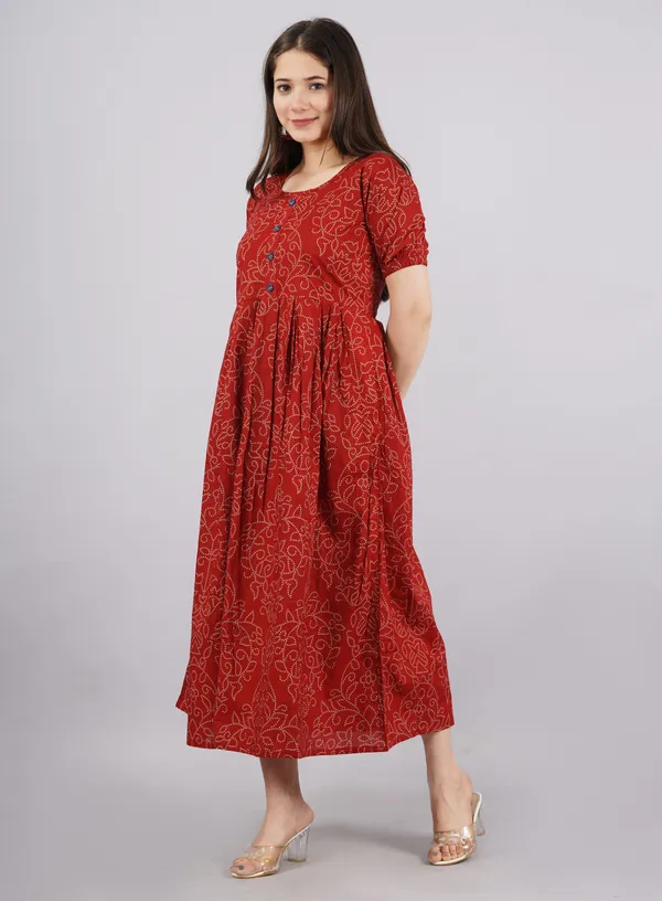 Women_Maxi_Red_Dress