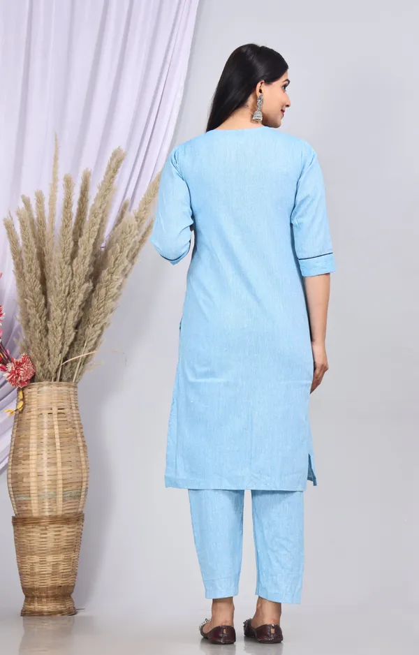 Sky_Blue_Pure_Cotton_Printed_Casual_Wear_Kurta_And_Sharara_Set__For_Women