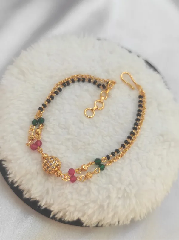 Double_Layer_Mangalsutra_Bracelate_&_Mangalsutra_Ruby_Green