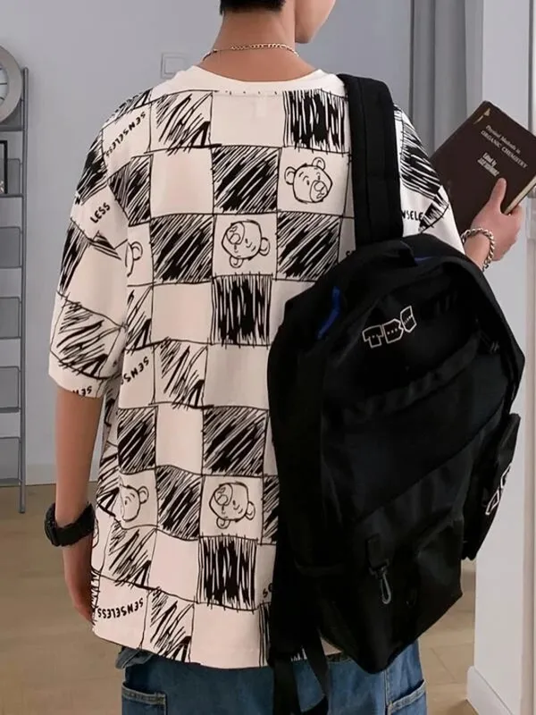 Oversized_Drop_Shoulder_Printed_Men_Round_Neck_White_T-Shirt