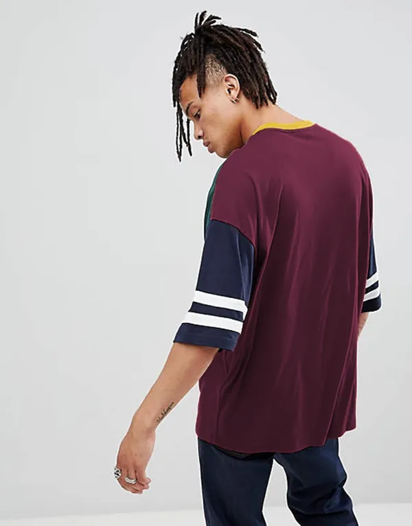Helz_Colorblock_Men_Round_Neck_Dark_Green_T-Shirt