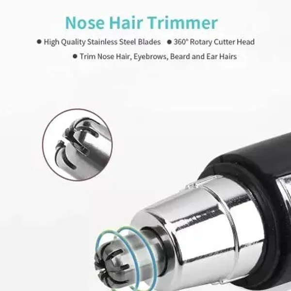 Dual-edge_Blades_Waterproof_Painless_Nose_and_Ear_Hair_Trimmer