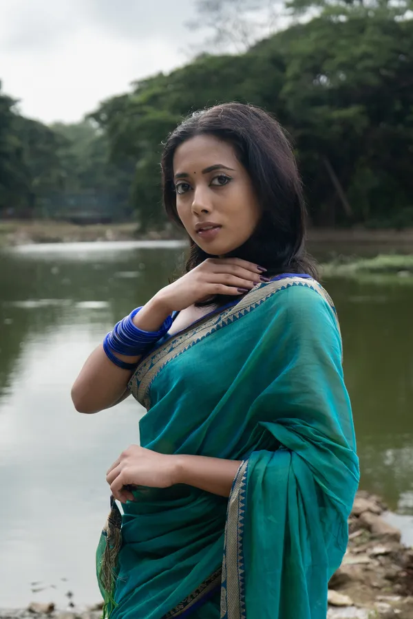 Dual_Tone_Sharadha_Green_Narayanpet_Pure_Cotton_saree