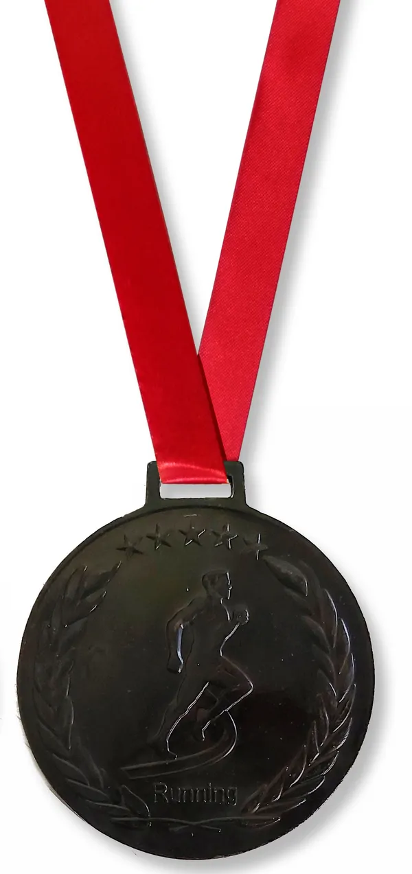 Pack_Of_24_Running_Medals_|_With_Satin_Ribbon_|_Size_-_2.5_Inch_Dia_|_Brown