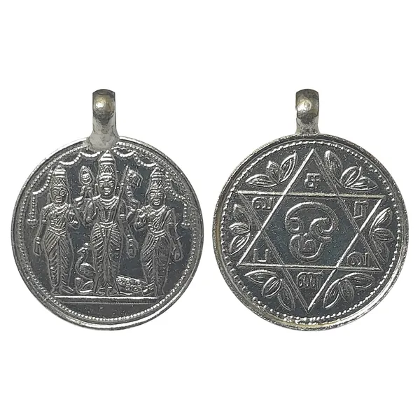 Devasena_Valli_Kartikeya_Lord_Murugan_With_Deivaanai_(Right)_And_Valli_(Left)_Kavach_Copper_Pendant