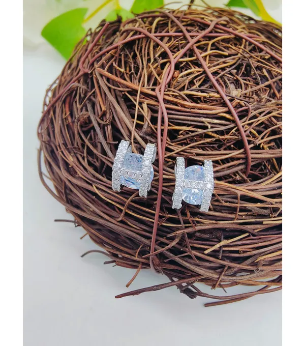 Silver_American_Diamond_Alloy_Trendy_Earring_For_Women