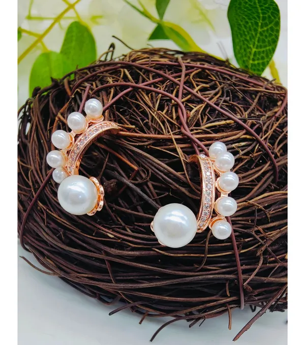 Rose_Gold_American_Diamond_Alloy_Trendy_Earring_For_Women