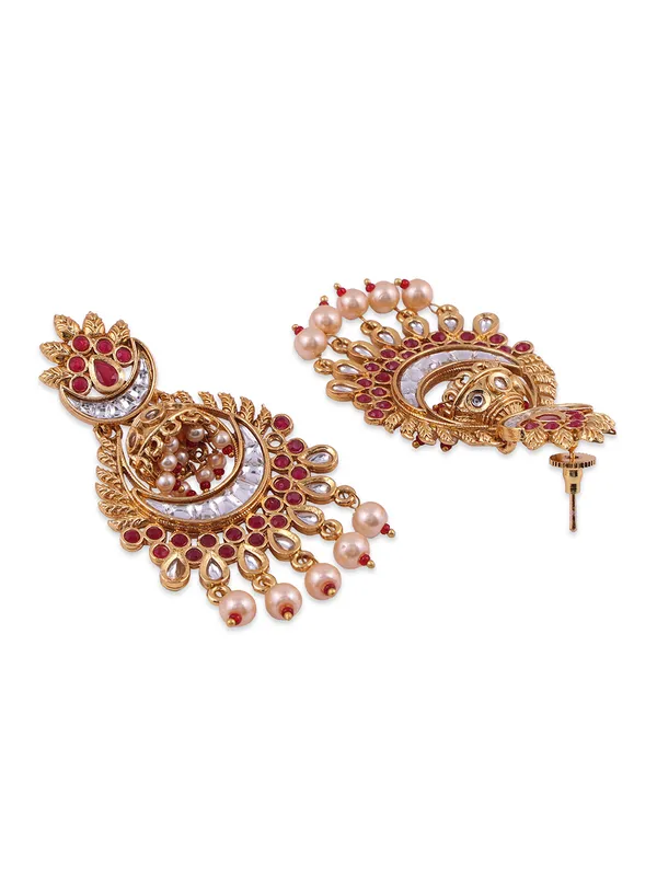 Women_Gold-Toned_Gold_Plated_Contemporary_Kundan_Dangler_Drop_Earrings