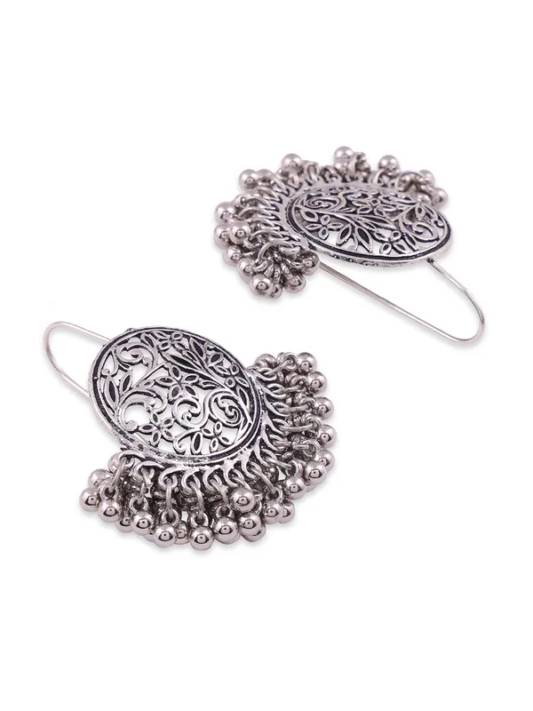 Silver-Toned_Contemporary_Drop_Earrings