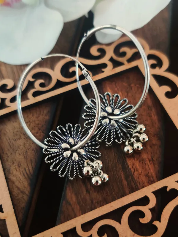 925 sterling silver brinda earrings Online Jewellery Shopping India   Dishis Designer Jewellery