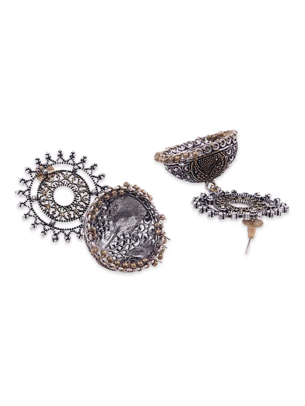 Women_Silver-Toned_German_Silver_Contemporary_Jhumkas_Earrings