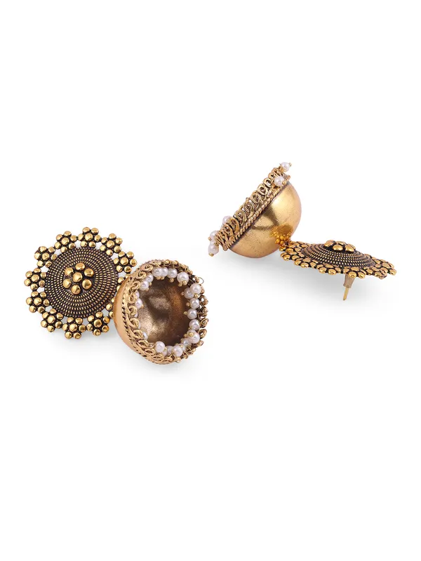Gold_Toned_Brass_Jhumka_Earrings