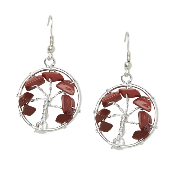 Silver-Toned_Contemporary_Drop_Earrings