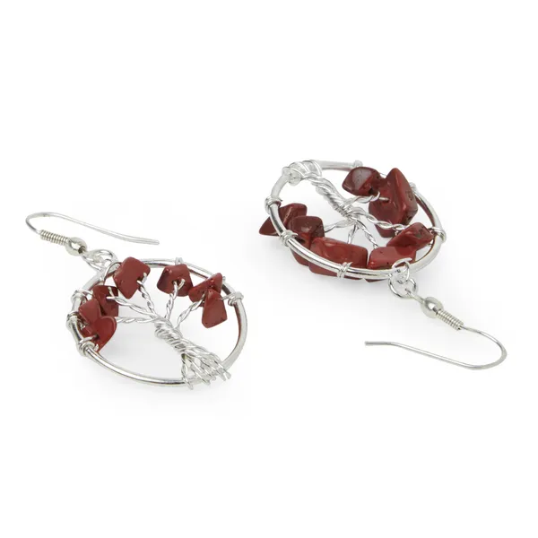 Silver-Toned_Contemporary_Drop_Earrings